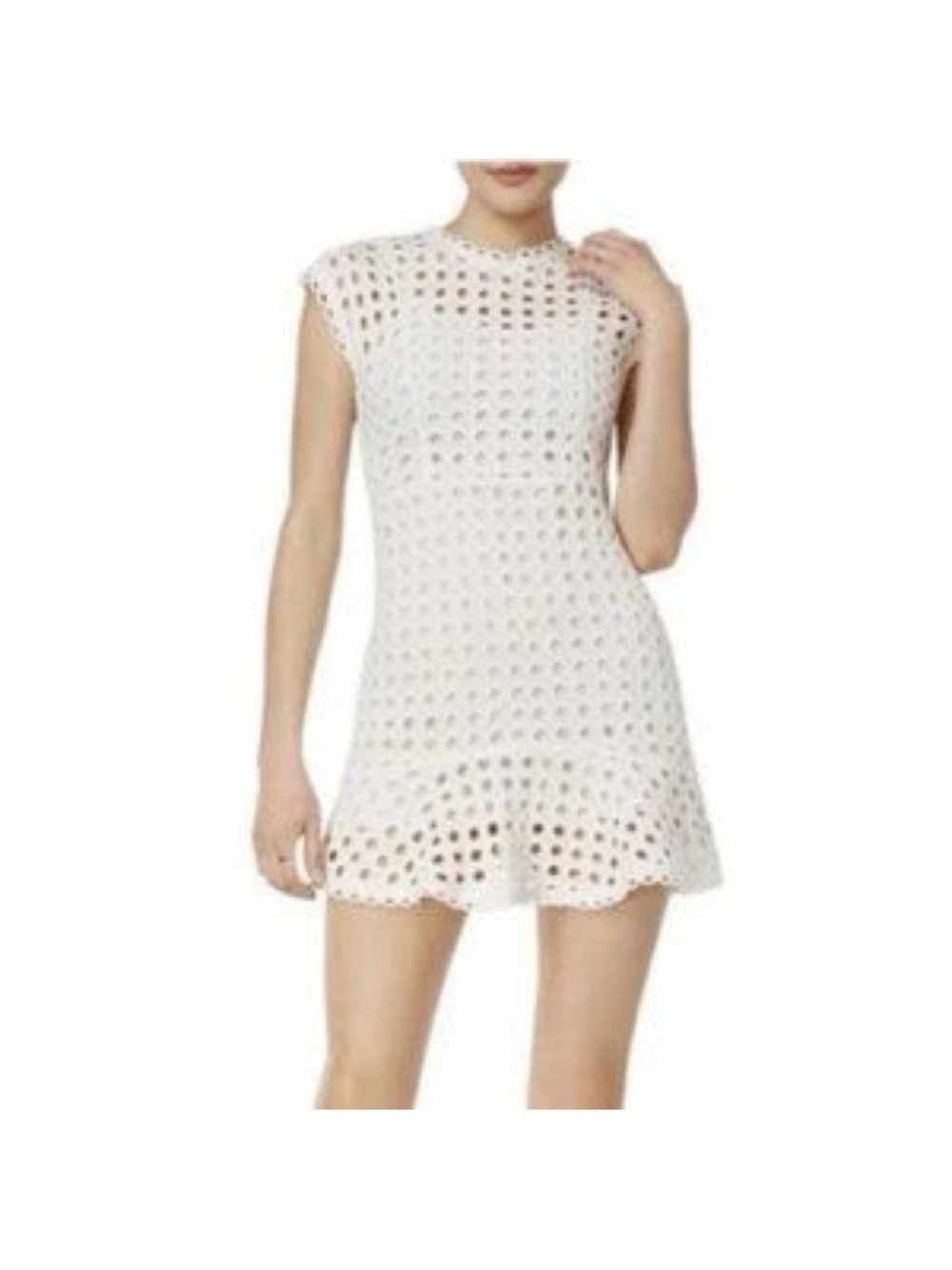 Anthropologie Mare Mare Bea Eyelet Mini Dress
